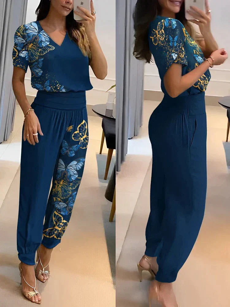 W&W Mode | Damen Bluse & Hose Set