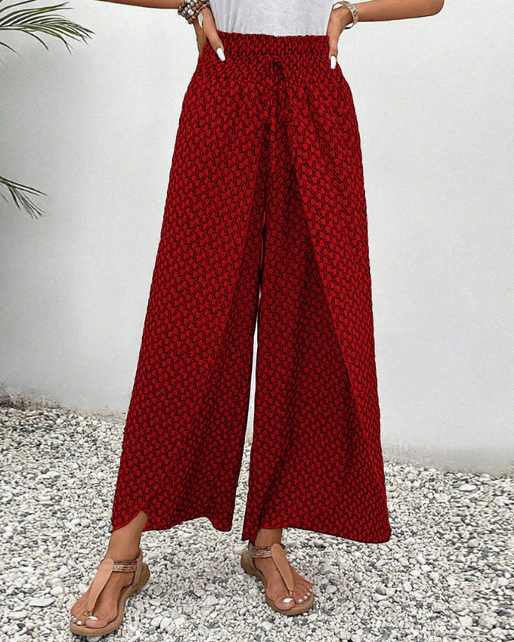 W&W Mode | Damenhose mit geometrischem Druck
