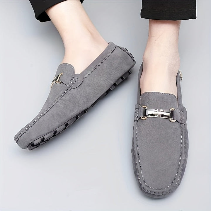W&W Mode | Bequeme Metallische Mokassins