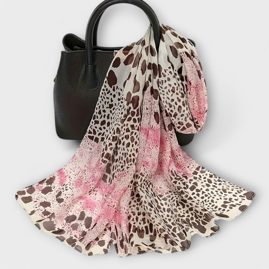 W&W Mode | Leoparden Chiffon Schal