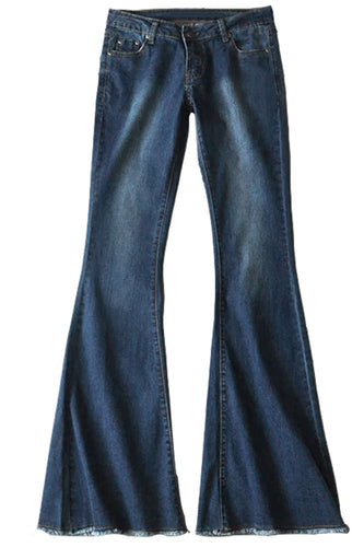 Damen-Jeans mit geradem Bein und klassischer Passform