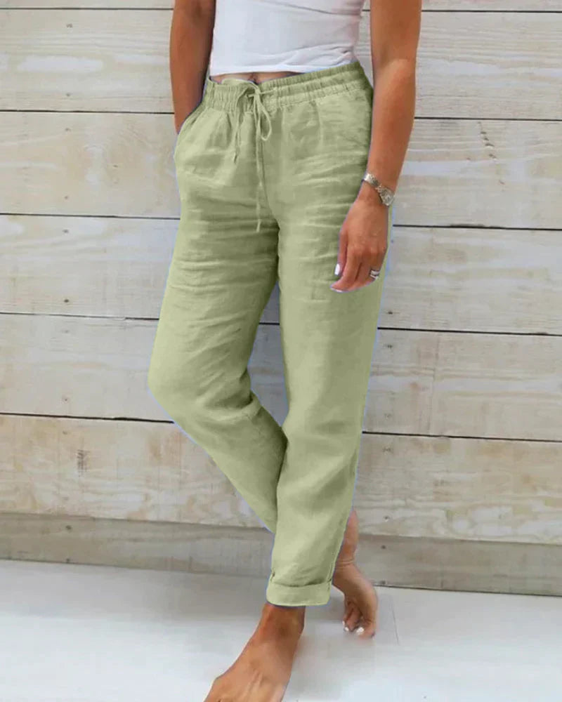 W&W Mode | Stilvolle Leinenhose