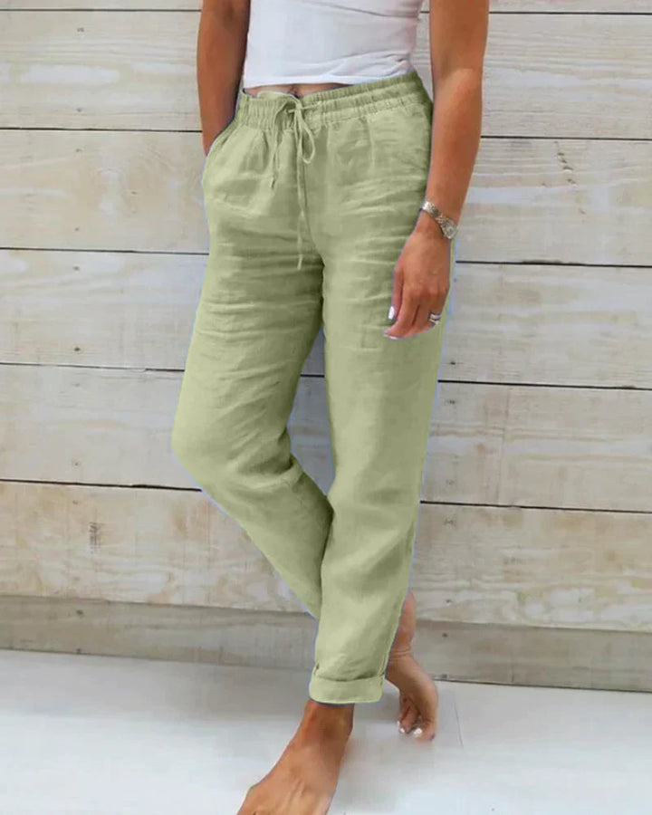 W&W Mode | Stilvolle Leinenhose