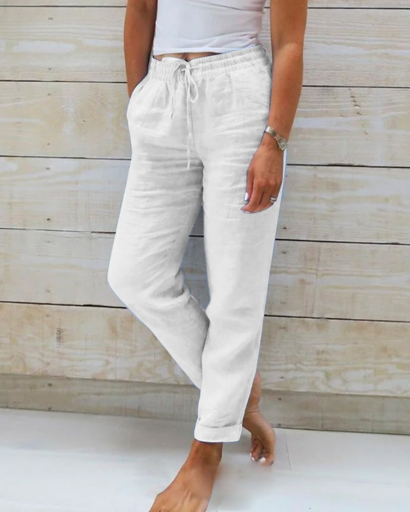 W&W Mode | Leichte Stretch Hose
