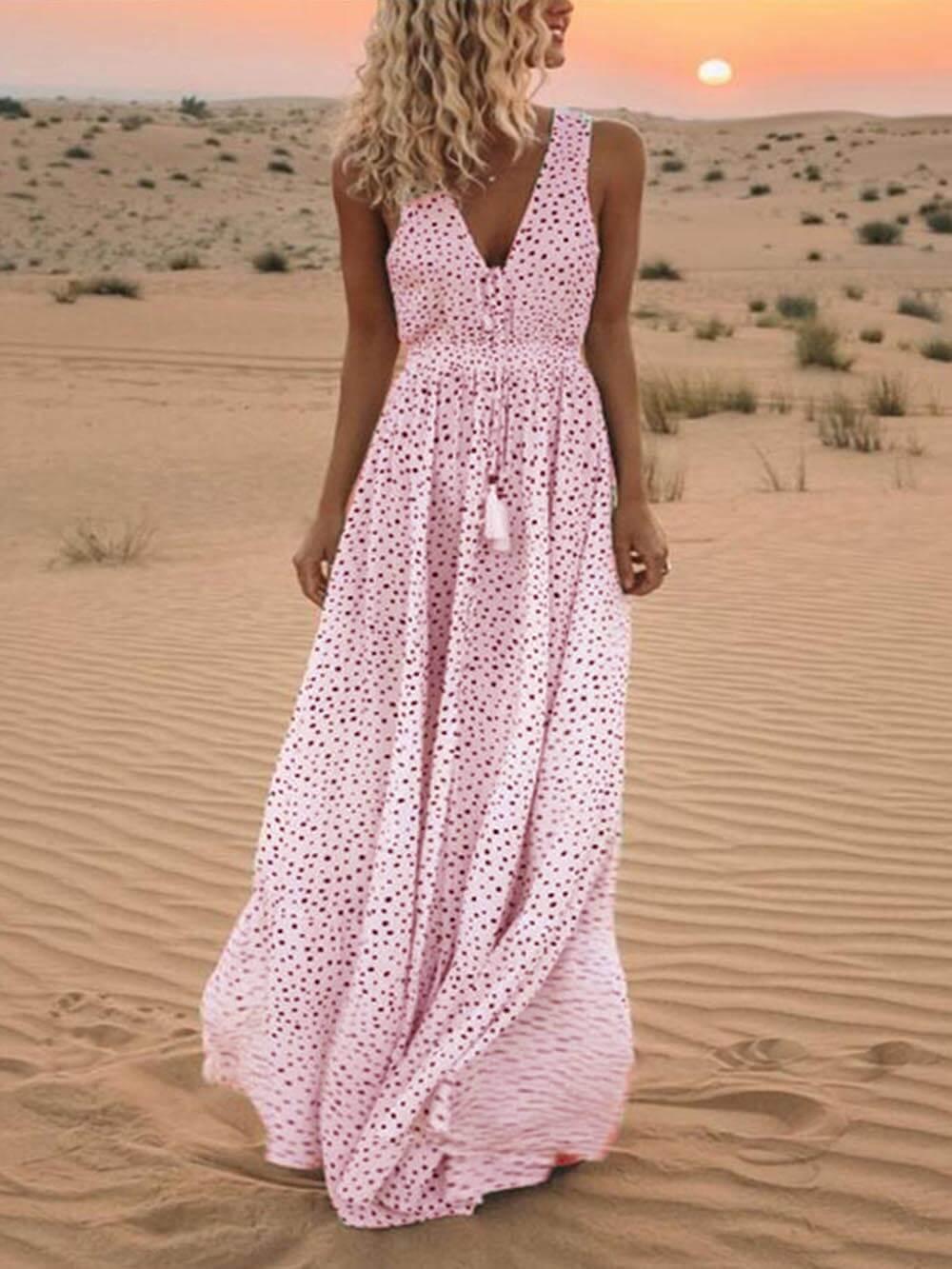 W&W Mode | Ärmelloses Maxikleid für Damen