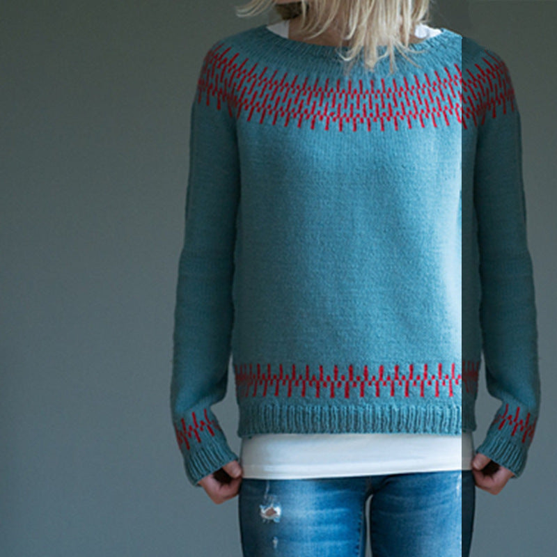 W&W Mode | Damen Retro Pullover