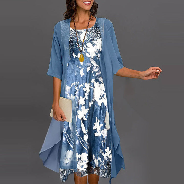 W&W Mode | Chic & Bequem Blusen Und Kleid Ensemble