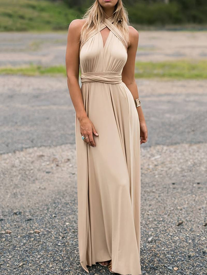 W&W Mode | Elegantes wandelbares Maxikleid