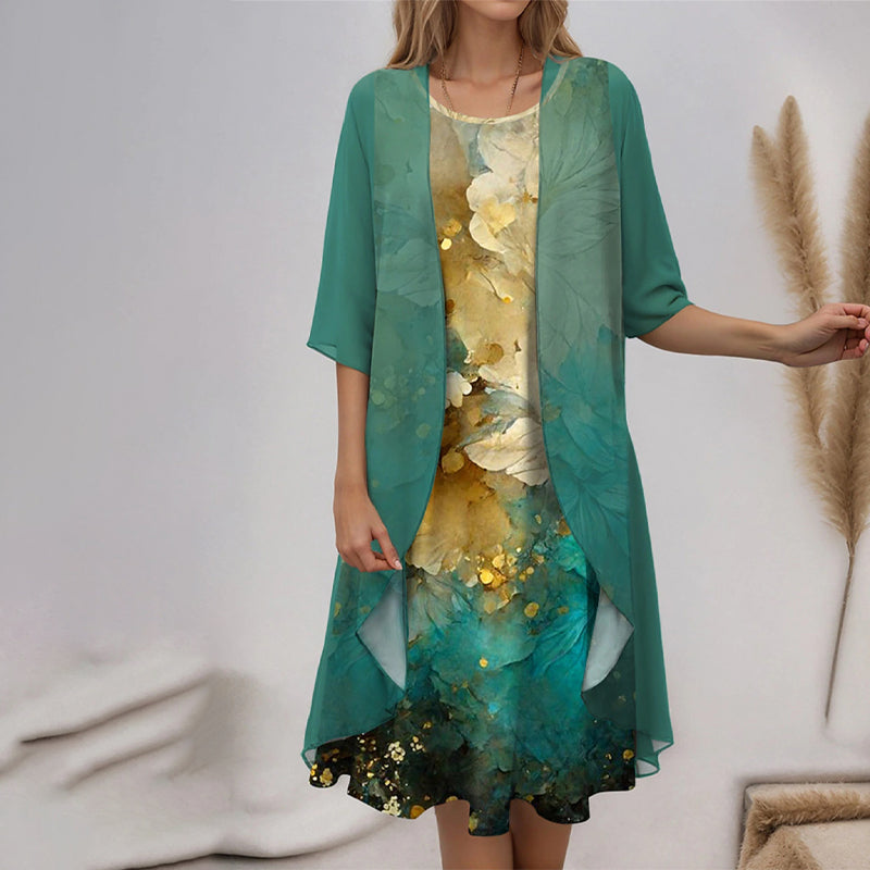 W&W Mode | Chic & Bequem Blusen Und Kleid Ensemble
