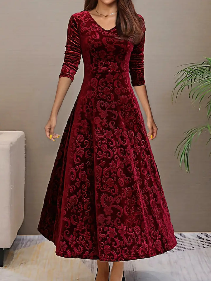 W&W Mode - Elegantes ausgestelltes A-Linien-Kleid