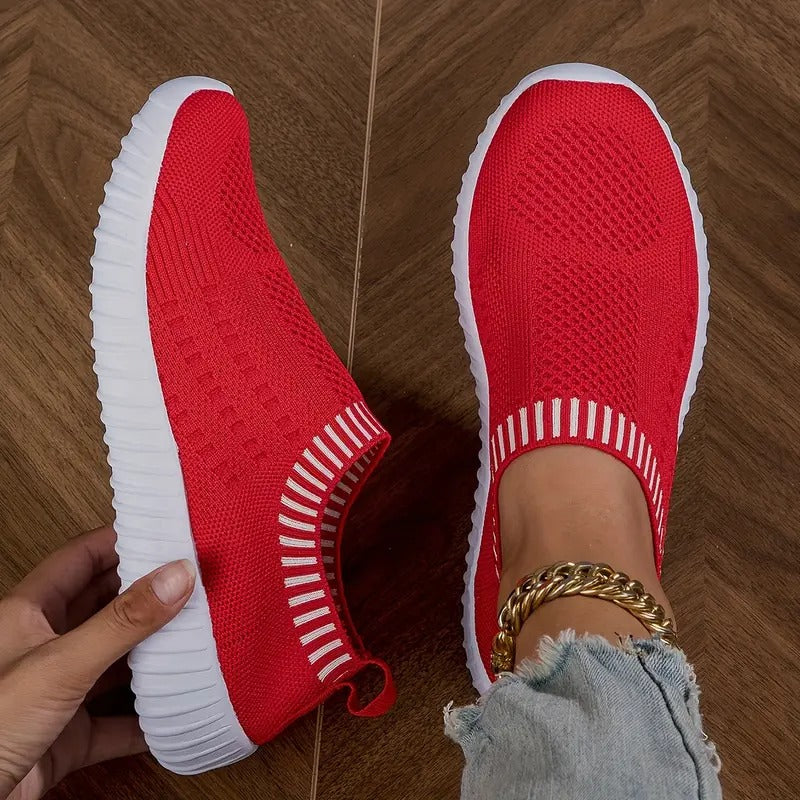 W&W Mode | Atmungsaktive Damen-Sneakers mit verstärktem Fußbett