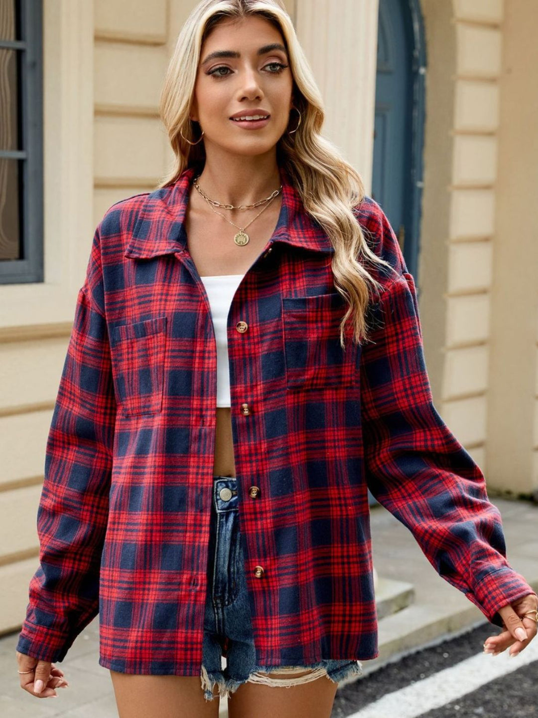 W&W Mode | Kariertes Hemd für Damen