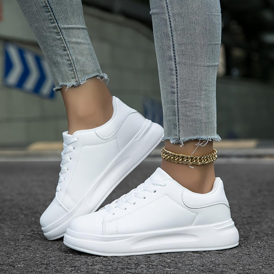 W&W Mode | Wasserdichte Sneakers Aus Leder