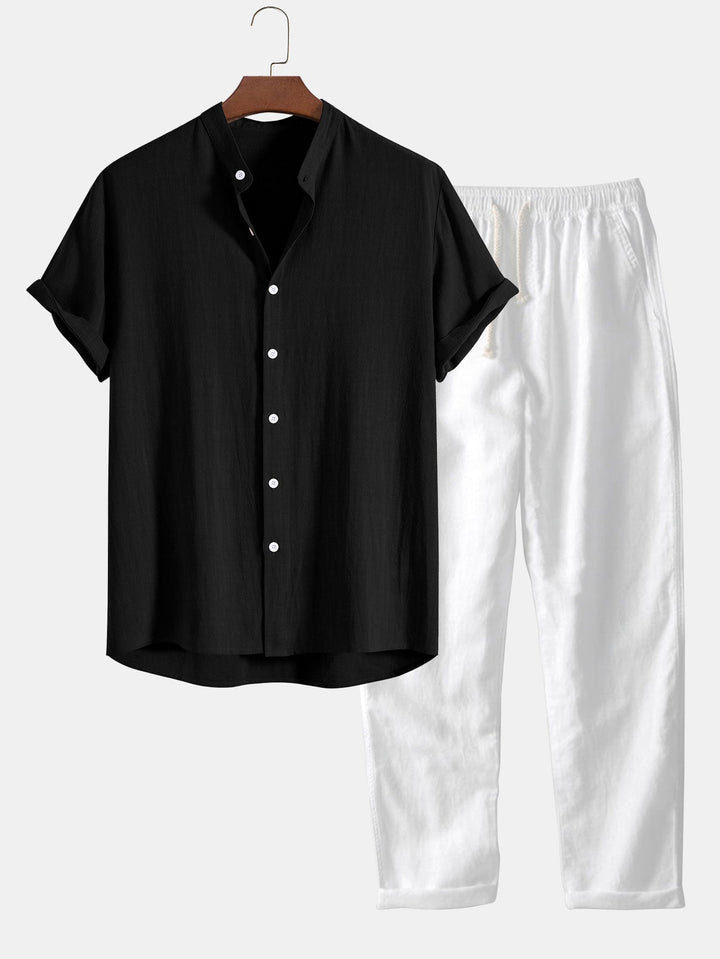 W&W Mode | Zweiteiliges Set (Bluse + Hose)