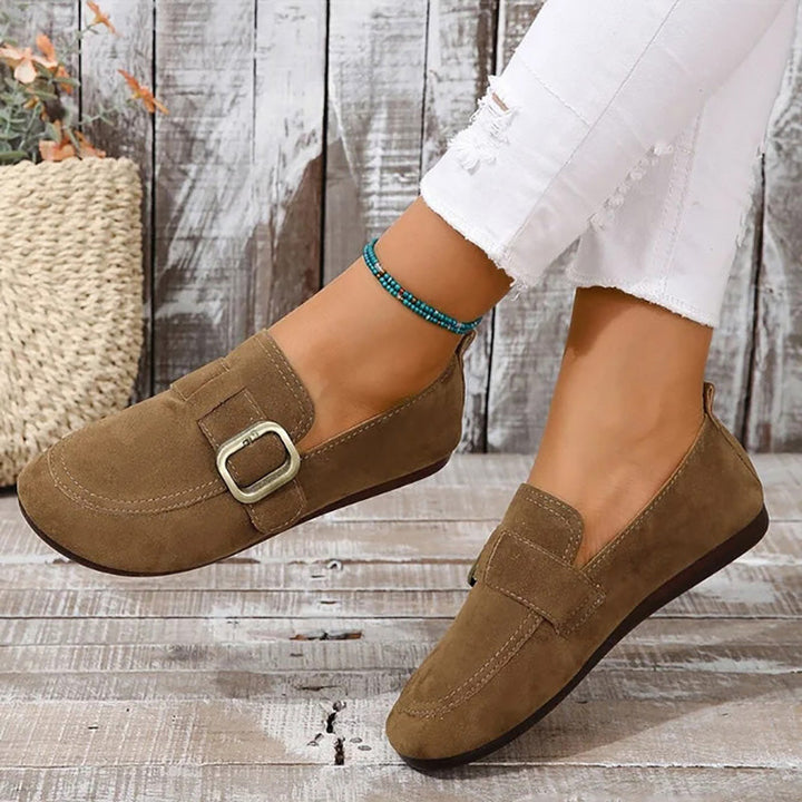 W&W Mode | Vintage Bequeme Slip-On-Schuhe