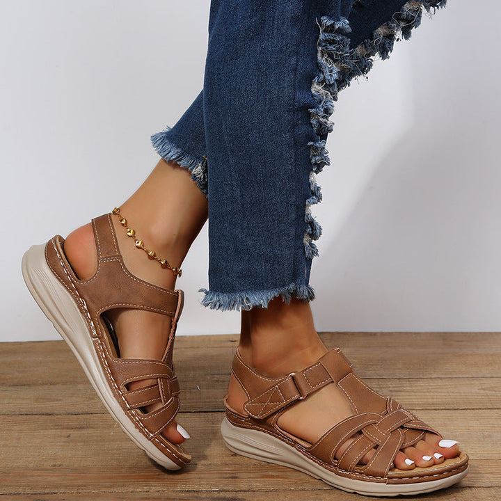 W&W Mode | Orthopädische Klettverschlussschuhe Mit Dämpfungssohle Für Damen