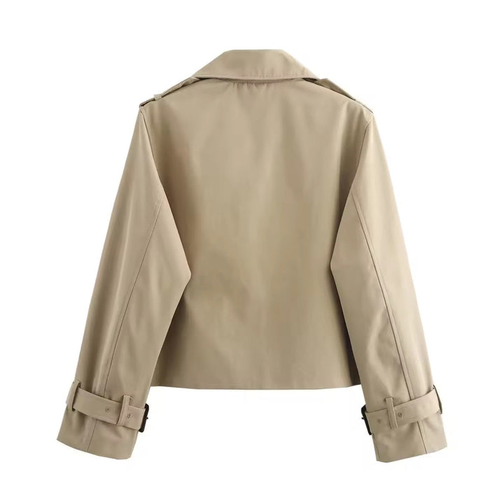 W&W Mode | Gekürzter Trenchcoat