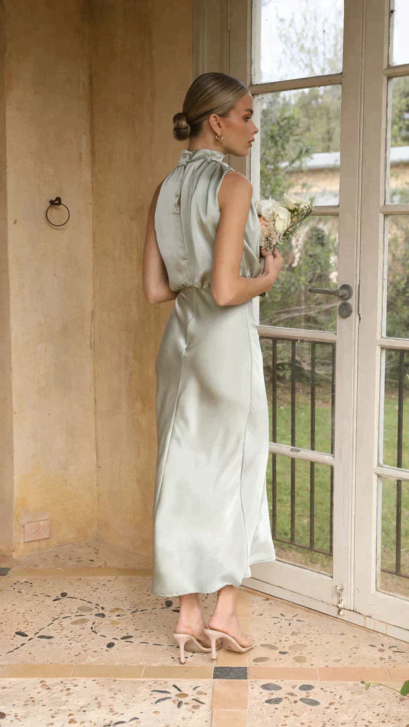 W&W Mode | Elegantes Satin Kleid