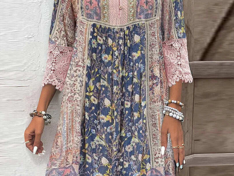 W&W Mode | Luftiges Boho Kleid Mit Femininer Note