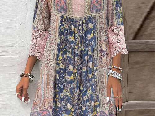 W&W Mode | Luftiges Boho Kleid Mit Femininer Note