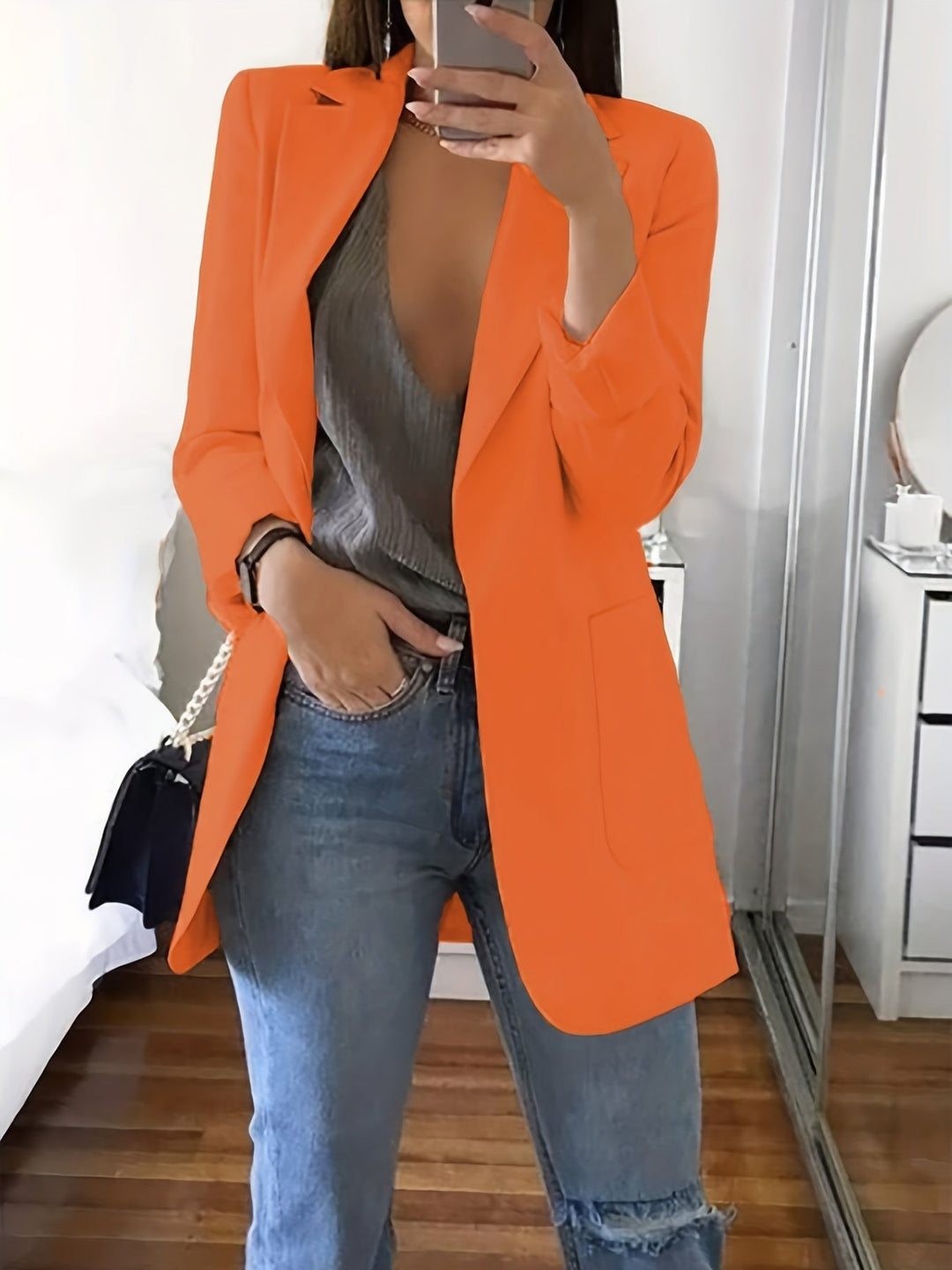 W&W Mode | Lässiger Blazer in Übergröße