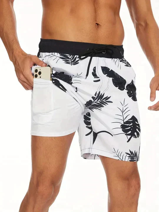 W&W Mode | Sommer Badeshorts Schnell Trocknend, Leicht & Atmungsaktiv Strandbekleidung
