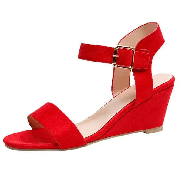 W&W Mode Orthopädische Keilsandalen