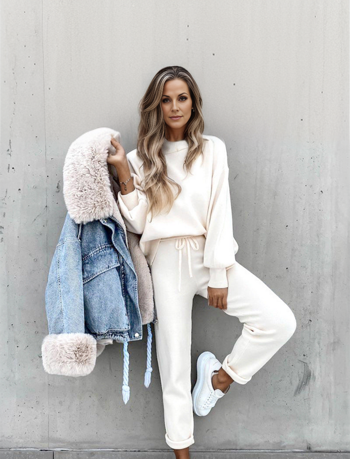 W&W Mode Jogginganzug | Eleganter Hausanzug für Frauen