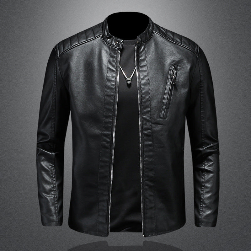 W&W Mode | Premium Herren Biker Lederjacke