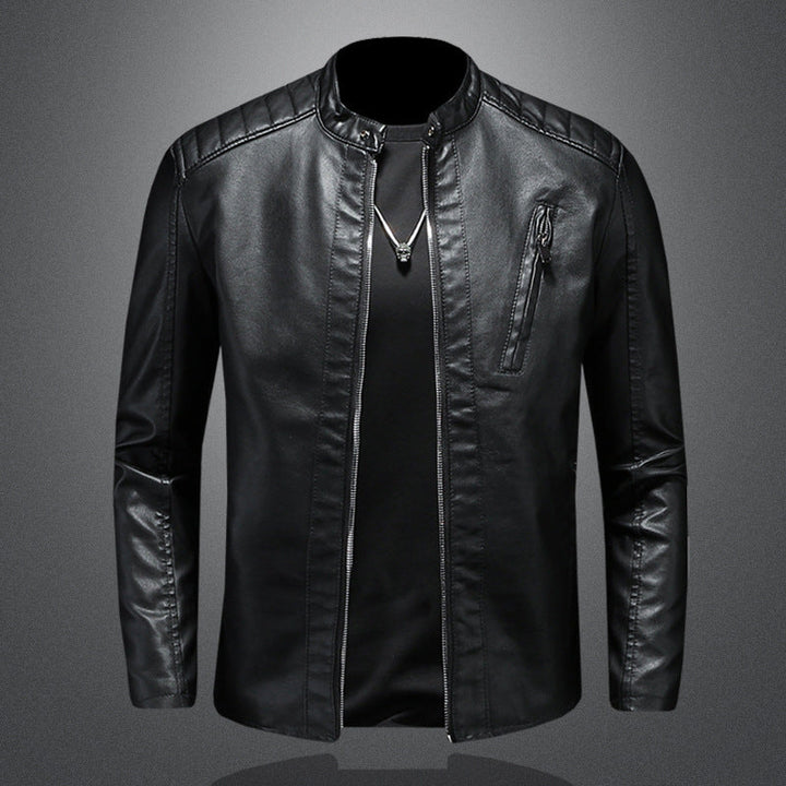 W&W Mode | Premium Herren Biker Lederjacke