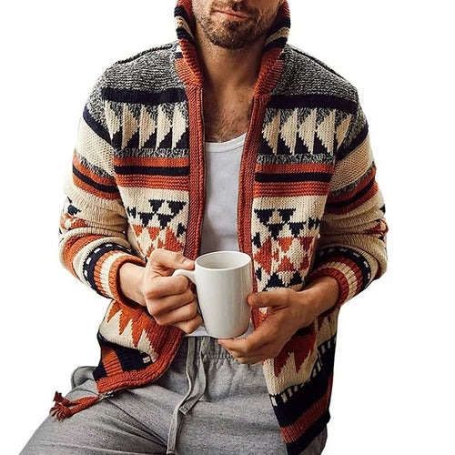 W&W Mode - Herren Strickmantel