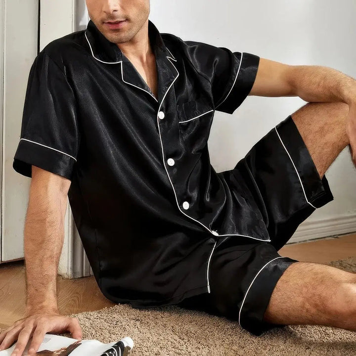 W&W Mode | Pyjama Shirt Und Hose Für Herren