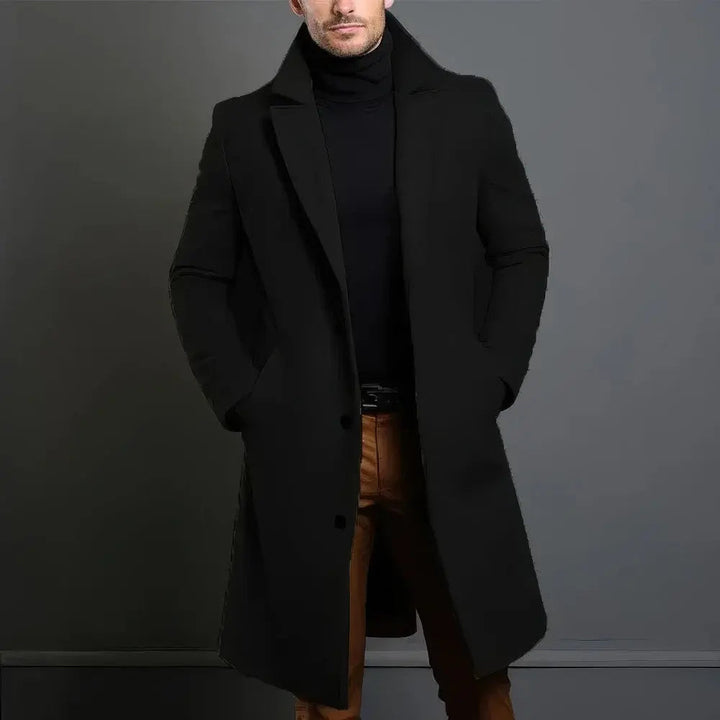 W&W Mode | Luxus Herren Trenchcoat Merino Stil