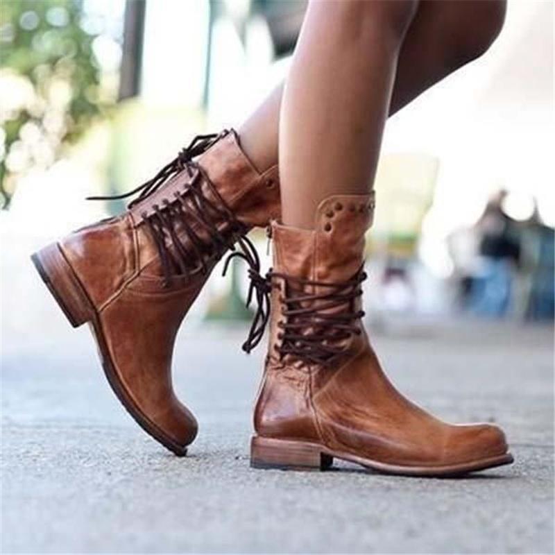 W&W Mode | Elegante Lederstiefel für Damen