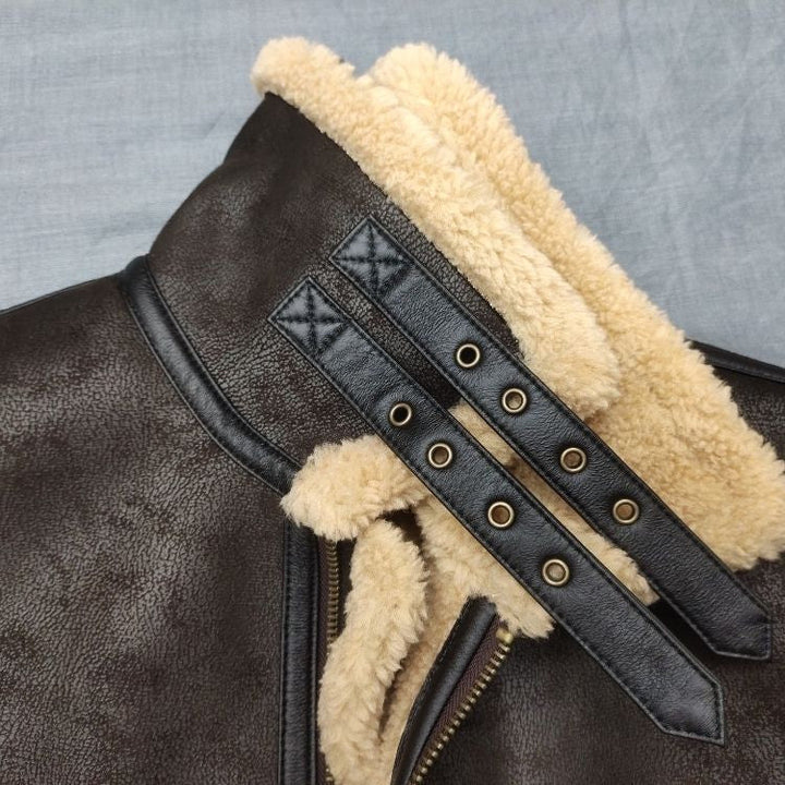 W&W Mode | Leichte, Mit Wolle Gefütterte Jacke