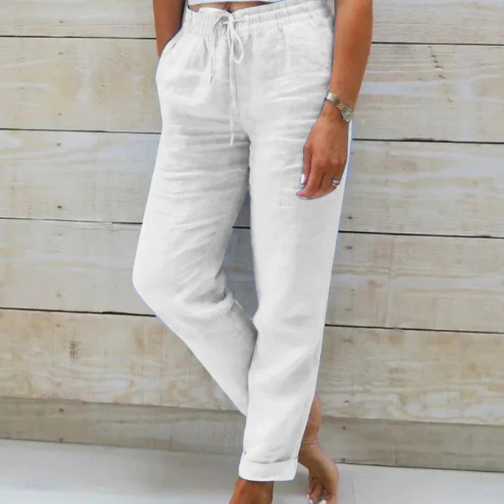 W&W Mode | Leichte Sommerhose Aus Leinen