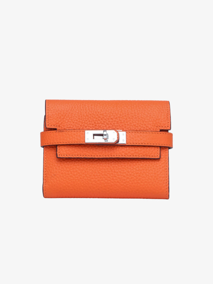 Kleine Damenbrieftasche aus Leder