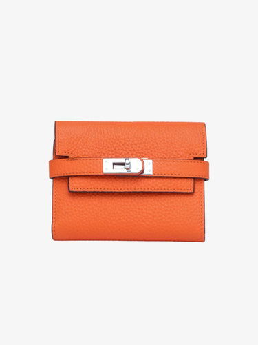 Kleine Damenbrieftasche aus Leder