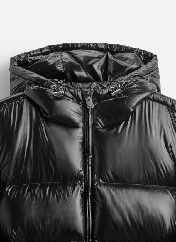 Damen Pufferjacke mit Kapuze