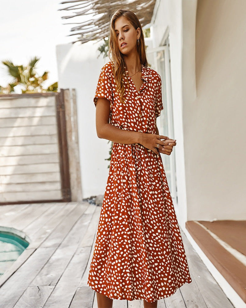W&W Mode | Hemdkleid Für Damen Midi