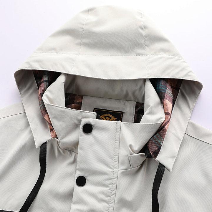 W&W Mode | Wasserdichte Outdoorjacke Für Herren