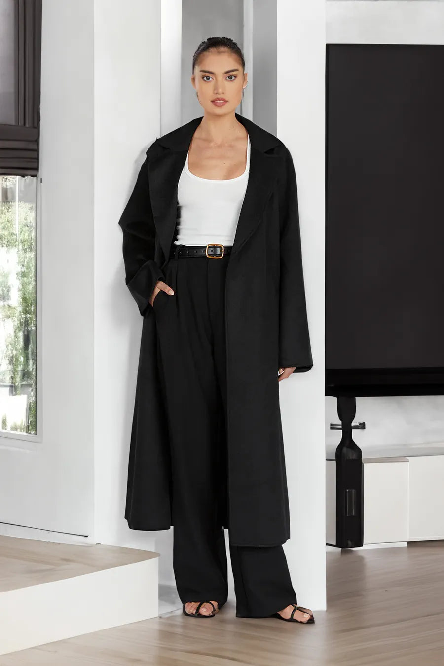 W&W Mode Trenchcoat | Stilvoller langer Damen-Trenchcoat im Oversize-Stil