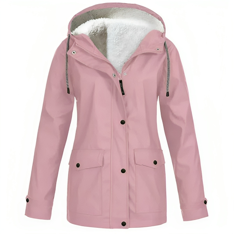 W&W Mode | Warmer Fleece-Regenmantel