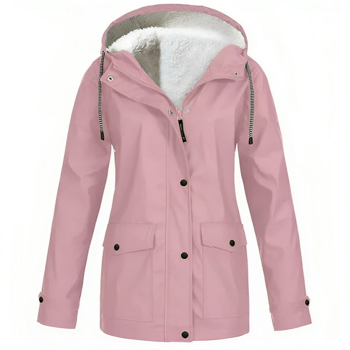 W&W Mode | Warmer Fleece-Regenmantel