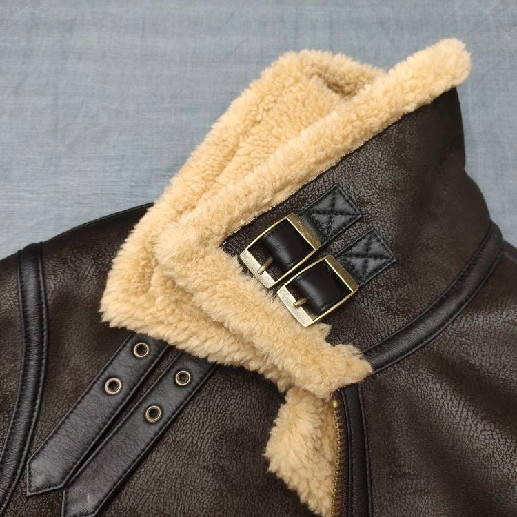 W&W Mode | Leichte, Mit Wolle Gefütterte Jacke