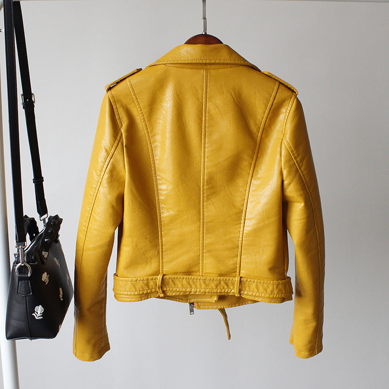 W&W Mode | Gekürzte Lederjacke für Sie : Stylish 2024