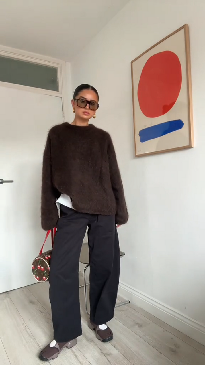 W&W Mode | Mohair Crewneck Pullover