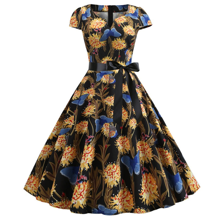 W&W Mode | Damenkleid für Hochzeitsgäste mit weitem Saum