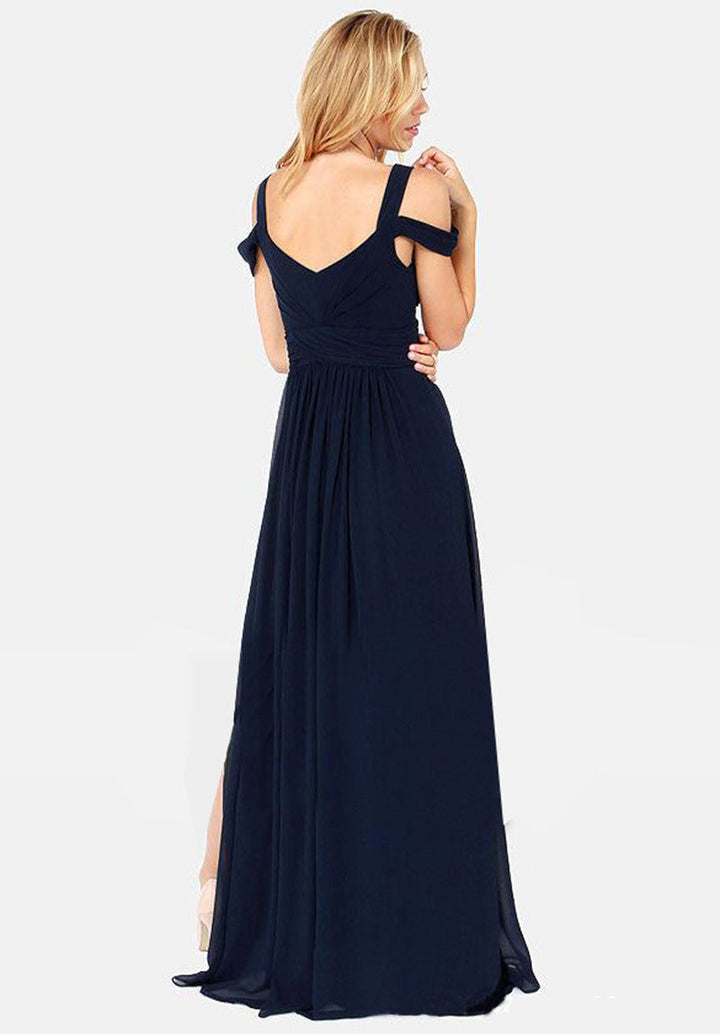 W&W Mode | Langes Elegantes Griechisches Faltenkleid
