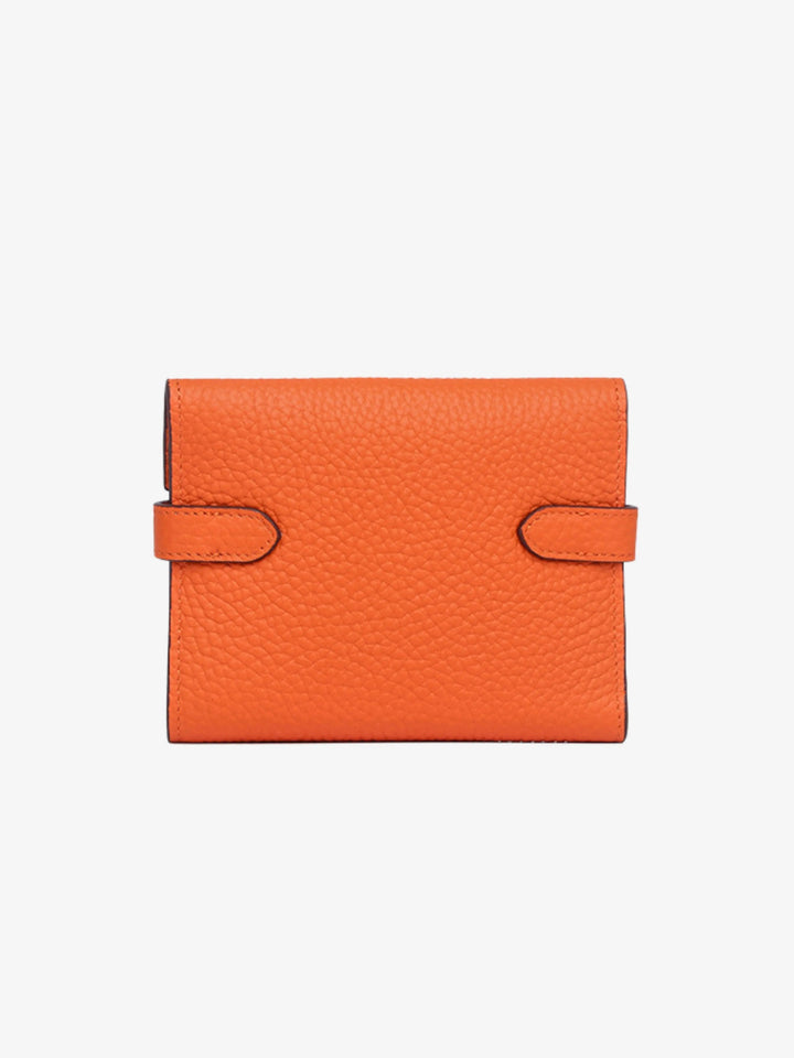 Kleine Damenbrieftasche aus Leder